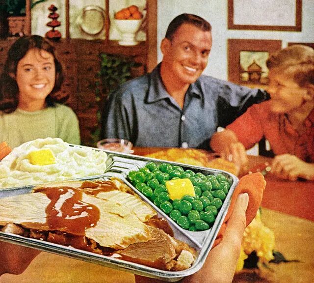 TV dinners became a staple of the American consumer in the 1950s