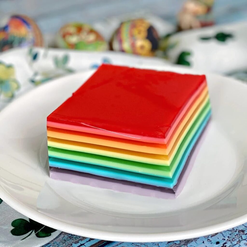 Vintage Gelatine Layer Salad