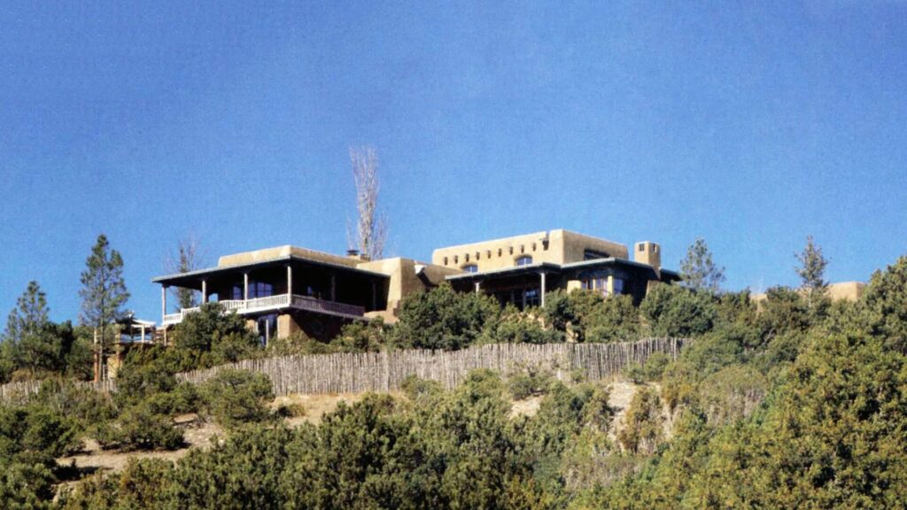 Gene Hackman's house in Santa Fe