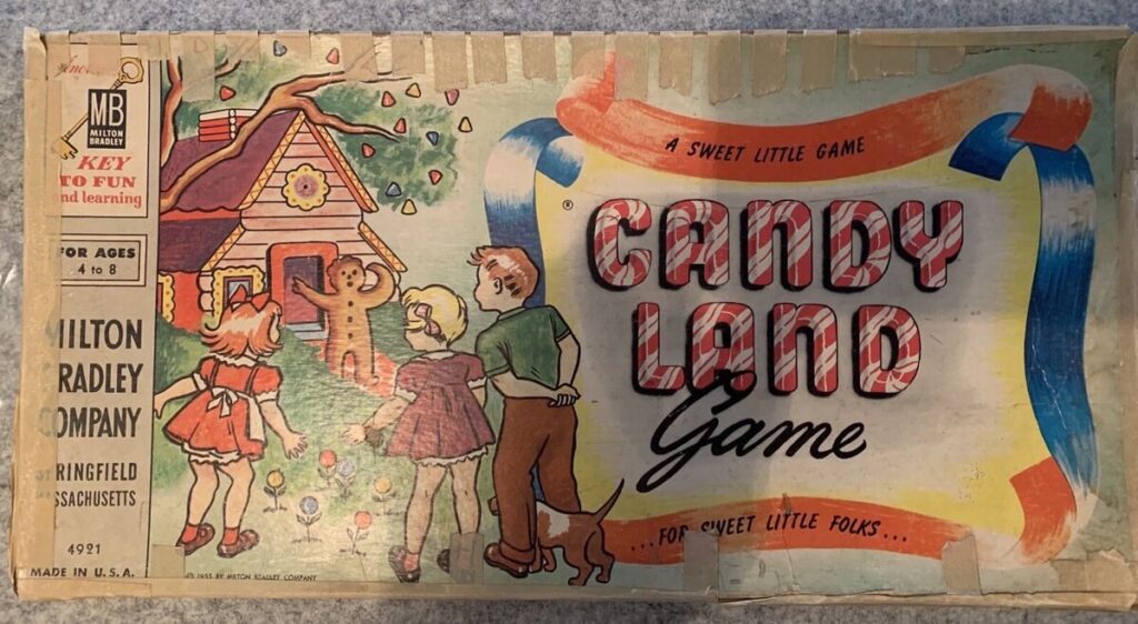 Rare Vintage Classic 1955 Candyland Game