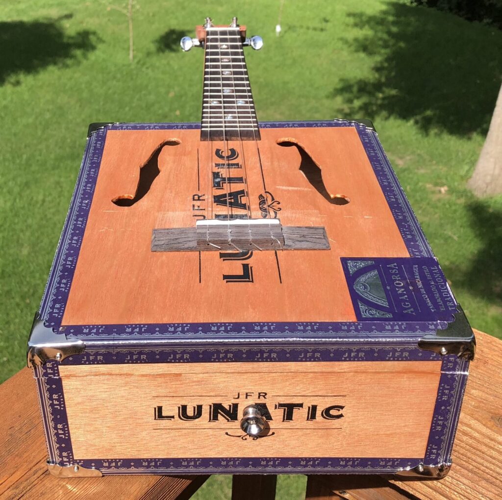 The Lunatic Cigar Box Ukulele