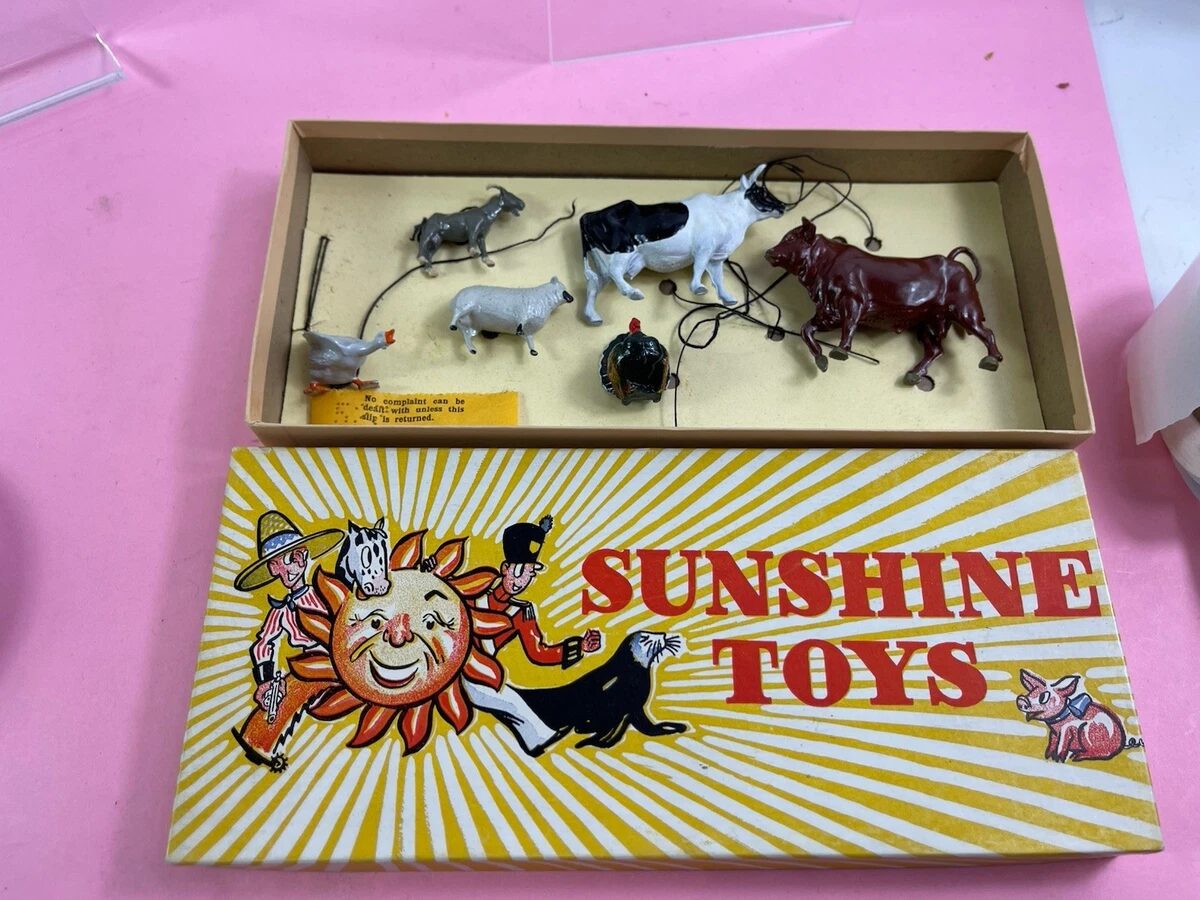 1950s Metal Toy Farm Animals