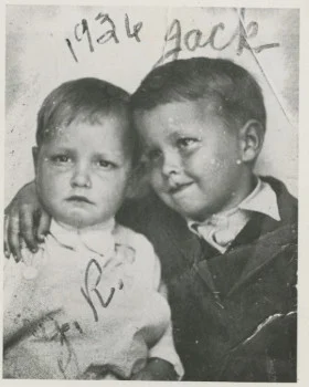 Johnny looked up to Jack who was two years older than him, and thought the world of Jack
