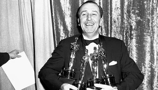 In 1954, Walt Disney dazzled the Oscars by winning four awards in a single night