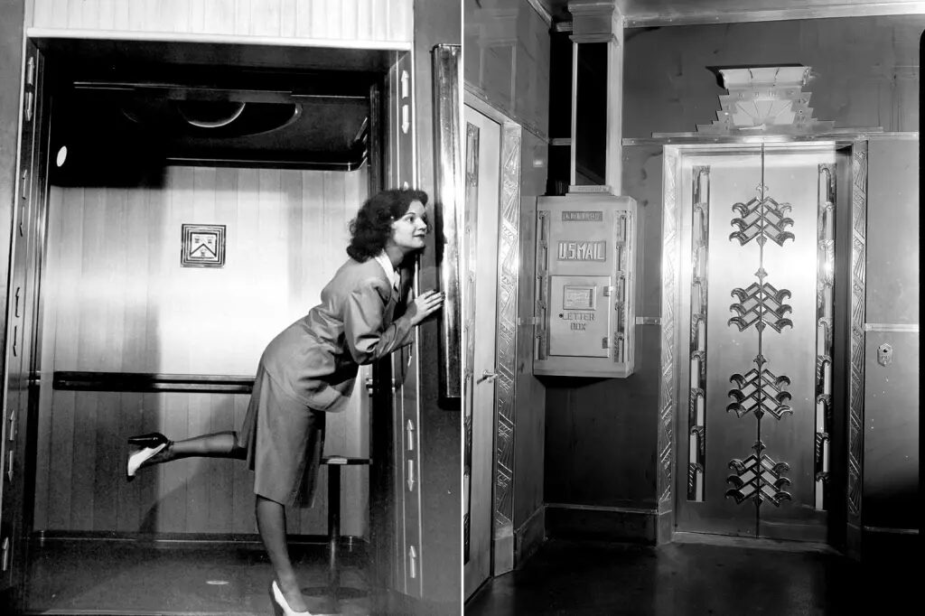 This speedy lift zipped passengers up and down at an impressive 15.9 mph.