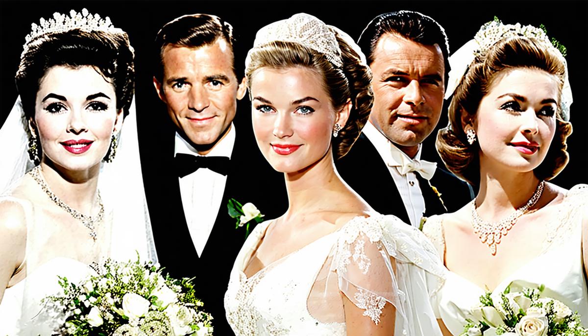 Celebrity Weddings of the 50s
