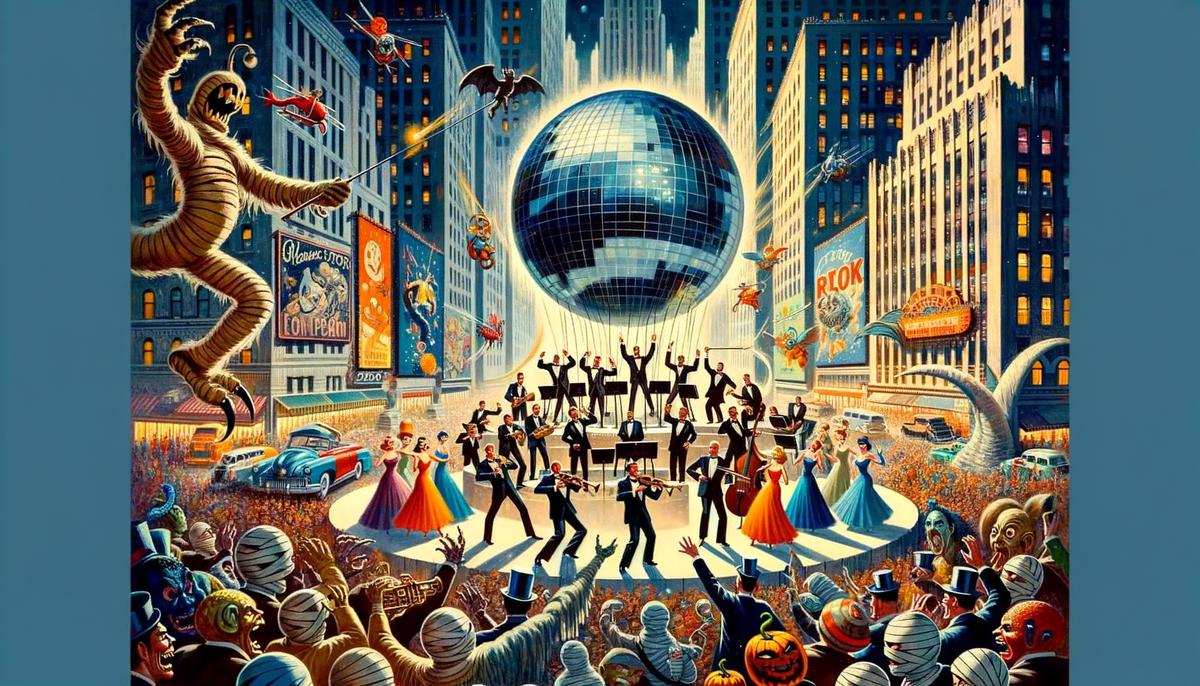 1958 Times Square Ball Drop Broadcast