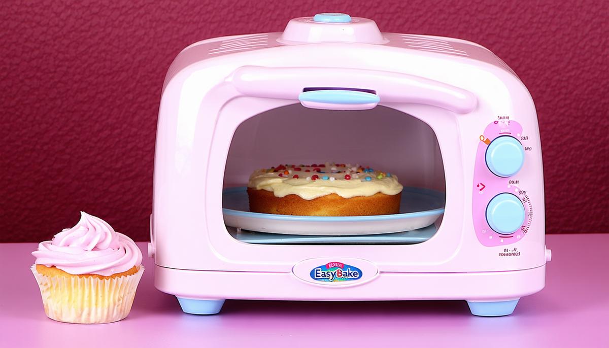 The 2007 version of the Easy-Bake Oven, showing its design that led to safety concerns