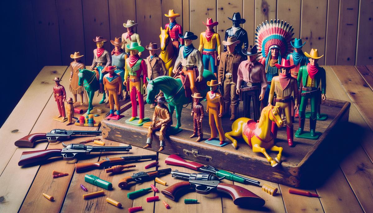 1950s Cowboy and Indian Toys