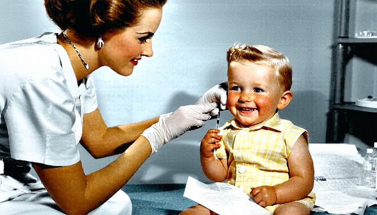 1950s Polio Vaccine Rollout